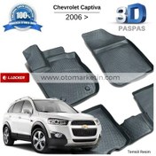 Resim Chevrolet Captiva 3D Havuzlu Paspas 