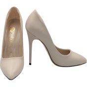 Resim Celira Ten Cilt Topuklu 10 cm Kadın Stiletto Ayakkabı 