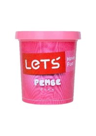 Resim Lets Oyun Hamuru Tek Renk 150 GR Fosforlu Pembe L8340-14 