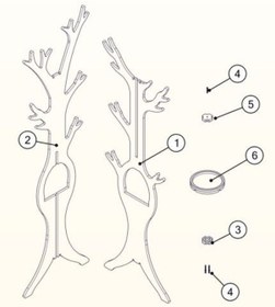 Resim RealWood Ahşap Ayaklı Askılık Teak 