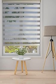 Resim Clariss KREM BAMBU ZEBRA PERDE AĞAÇ KABUĞU ODA SALON MUTFAK OFİS - 80 x 250 