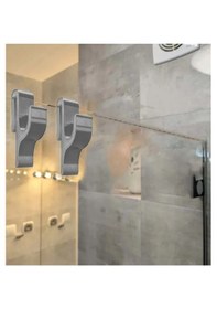 Resim Cama Geçmeli Tek Taraflı Duşakabin Askısı 2 Adet 