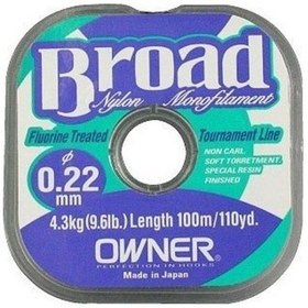 Resim Owner Broad 100M Natural Clear Misina 