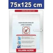 Resim Tika Pencere Sineklik 5 Adet Tek Kanat 75 X 125 ( 4M Bant Dahil) 