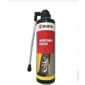 Resim WÜRTH LASTİK TAMİR KÖPÜĞÜ OTOMOBİL-MOTORSİKLET UYUMLU 