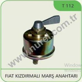 Resim MARS KONTAK ANAHTARI KIZDIRMALI FIAT TRAKTOR 480 NUREL T 112 OEM 