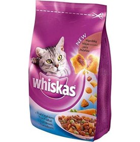 Resim Whiskas Ton Balıklı ve Sebzeli Yetişkin Kedi Maması 3 x 1.4 KG 