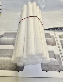 Resim StarMall Süngerli Çubuk Koltuk Örtüsü Sıkıştırma Aparatı 10 Adet Beyaz 