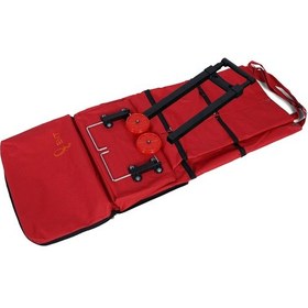 Resim Ent Mine Model 2 Teker,teleskobik Kollu,alışveriş Çantası Kırmızı 