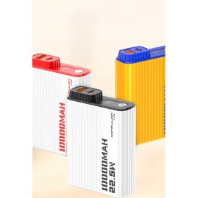 Resim Konfulon A40Q 10.000 mAh PD 20W Mini Powerbank - Siyah-Beyaz 