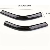Resim Topshop1 Tesla Model 3 Karbon Fiber Yan Ayna Koruma Filmi 2li Set Dayanıklı Aksesuar 