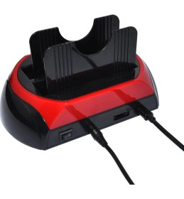Resim Aogo Harici USB 2.0 2.5- 3.5 Ide+Sata HDD + Kart Okuyucu Docking HDD Hard Disk Masaüstü Dock Stand 