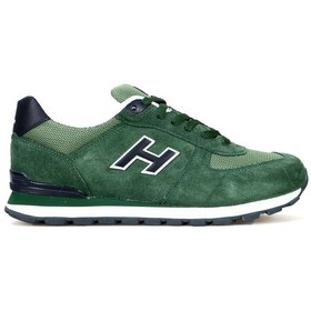 Resim Hammer Jack 102 19250-m Peru Basilico Hakiki Deri Erkek Spor Ayakkabı Yeşil 