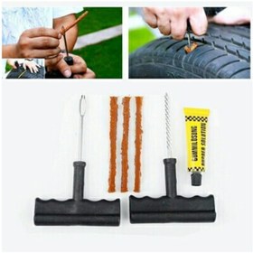 Resim FORMULA Tubeless Lastik Tamir Takımı Seti Otomobil Motosiklet 6 parça Tamir Seti 