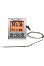 Resim ThermoPro Dijital Problu Et Barbekü Gıda Termometresi 