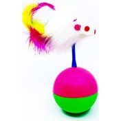 Resim Kedi Oyun Topu Fareli Oyuncak Hacı Yatmaz Kedi Oyuncağı (511790284) 