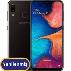 Resim Samsung A20 Yenilenmiş TR Garanti | 32 GB 3 GB Siyah 