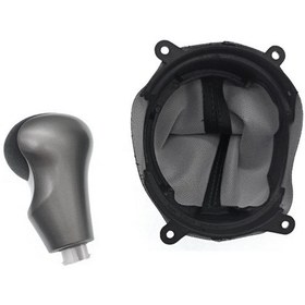 Resim Xiaaokeji Araba 5 Hızlı Vites Kolu Topuzu El Topuzu Honda İçin Toz Kapağı İle 