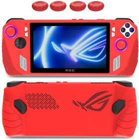 Resim Asus Rog Ally Çizilmez Kılıf Oyun Denetleyicisi Koruyucusu Kırmızı 