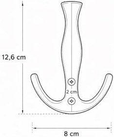 Resim Yeniçeri Metal Portmanto Askı Antik Bakır Duvar Askısı Vestiyer Koridor Portmanto Çanta Mont Askısı 