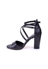 Resim Dagoster Dza07-928400 Siyah Klasik Topuklu Kadın Ayakkabı siyah 