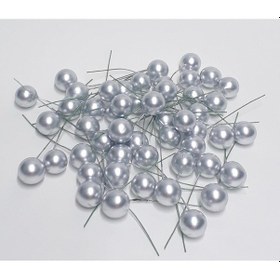 Resim 200 lü Pike Cici Top Gümüş Renk 1,5 cm 