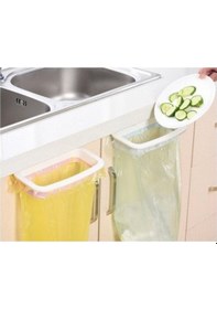 Resim 2 Adet Mutfak Banyo Tezgah Üstü Portatif Çöp Poşeti Tutma Dolap K Diğer 