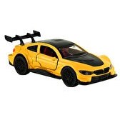 Resim Die Cast 1:32 Çek Bırak GT Yarış Arabası Sarı 