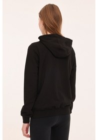 Resim Lotto W-grıs Fz Hoodıe 4pr Siyah Kadın Eşofman Üstü Siyah 