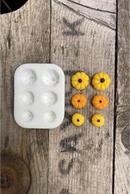 Resim Genel Markalar peristore Concept Kabak Mini Altılı Mum Kalıbı (Silikon) bymaxxstore 1063348 