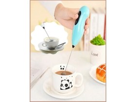 Resim Baysa Pilli Mini Mixer Kahve Süt Köpürtücü Karıştırıcı Cappuccino Mixer 