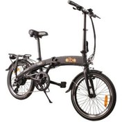 Resim Alba Fold 2 Std Elektrikli Katlanır Bisiklet Led Gösterge, 7.8ah Batarya Siyah E-bike 