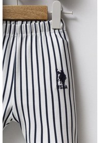 Resim U.S. Polo Assn. Erkek Bebek Gömlek Pijama - Beyaz Beyaz 