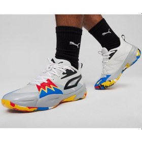 Resim Puma Genetıcs Unisex Basketbol Ayakkabısı 30969102 Gri 30969102 Gri 