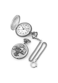 Resim Nacar Erkek Cep Saati Nc44-483119-awam Metalik Gri 