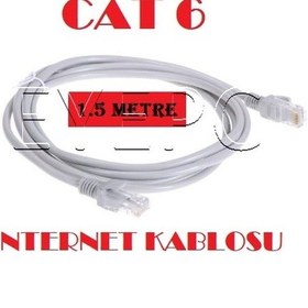 Resim 1.5 Metre Modem Bilgisayar Arasi Internet Kablo Su 1 5 Mt 