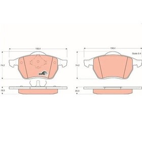 Resim Audi A6 C4 On Fren Balatasi 2.0 1995-1997 Trw Gdb1204 