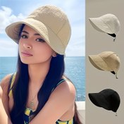 Resim Kadınlar İçin Polyester Beyzbol Şapkası, Düz Renkli Plaj Şapkası, Tüm Mevsimler İçin Elastik Olmayan Toggle Kapatmalı, Makinede Yıkanabilir, Çok Amaçlı Moda Aksesuar | Vafle Desen 