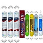 Resim Pemax Water Solutions Kapalı Kasa Su Arıtma Ecomax 8'li Orijinal LG Kuno Mebran Alkali-Mineral-Detox-Tatlandırıcı 