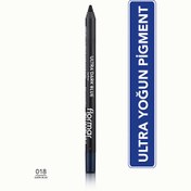 Resim Flormar Ultra Yoğun Pigmentli ve Yumuşak Uçlu Mat Göz Kalemi 018 Dark Blue 