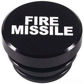 Resim Vkemall Oto Sigara Ateşi Kapağı Füze Açma Düğmesi 12v Oto Aküsü Uyumlu Çoğu Araç İçin Siyah Renkli Aksesuar 