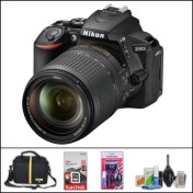 Resim Nikon D5600 + 18-140 mm Vr Lens Dslr Fotoğraf Makinesi (Çanta + 32 GB Sd Kart + Temizlik Kiti ) 