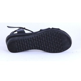 Resim Moda Ayakkabı 151 Ortopedik Cilt 7cm Kadın Sandalet Ayakkabı Siyah 