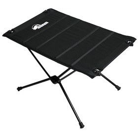 Resim Urban Badger Gaia Teleskopik Ayaklı Katlanır Kumaş Kamp Masası, Motosiklet Çantası Uyumlu Siyah 
