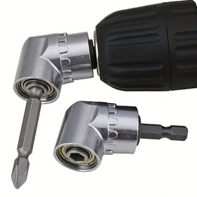 Resim 105 Derece Açılı Matkap Ucu Adaptörü, Elektrikli Tornavida Hırdavat Aleti Aksesuarı, Döner Tornavida Köşe Aleti, Dar Alanlarda Çalışmak İçin Olmazsa Olmaz, Zaman ve İş Gücü Tasarrufu Sağlayan Tornavida Ucu Adaptörü, Akülü Matkap Açılı Alet, Ev 