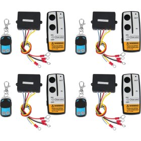 Resim Pabiflo 12V 12VOLT 50FT Vinç Kablosuz Uzaktan Kumanda Seti (Yurt Dışından) 