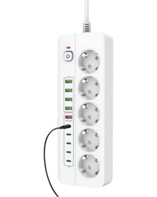 Resim P13 Akıllı Priz Uzaktan Kontrol, Zamanlayıcı, Enerji Tasarruflu Akıllı Ev Prizi Hzlstore-1467 1.8 M 