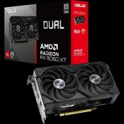 Resim Asus DUAL-RX9060XT-8G, 8gb, 128BIT, Gddr6, 1xhdmı, 2xdp, Gamıng Ekran Kartı 