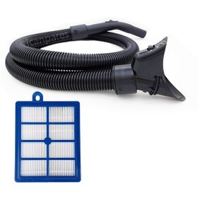 Resim Philips Uyumlu Fc 9200 Marathon Süpürge Hortumu Ve Hepa Filtre 