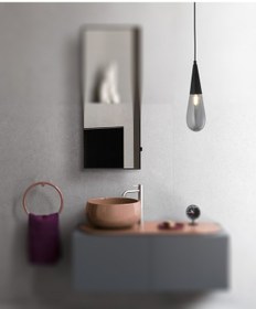 Resim Tt023-1-ytk-full-sy Tt Ayd Damla Matsiyah Yatak Başlık-banyoavize Mat Siyah 